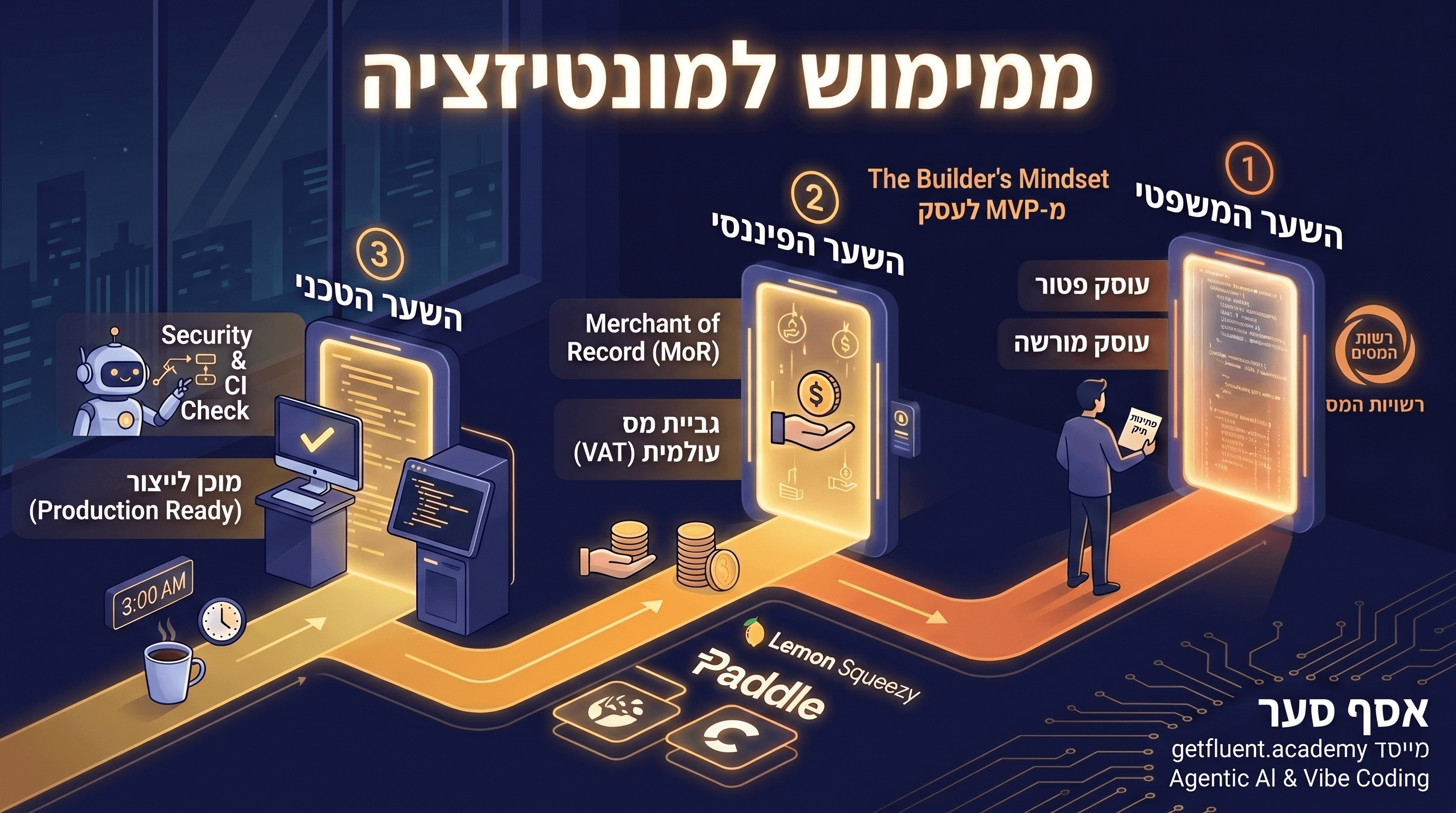 ממימוש למונטיזציה: כל מה שצריך לדעת לפני שגובים את הדולר הראשון מהמוצר שבניתם