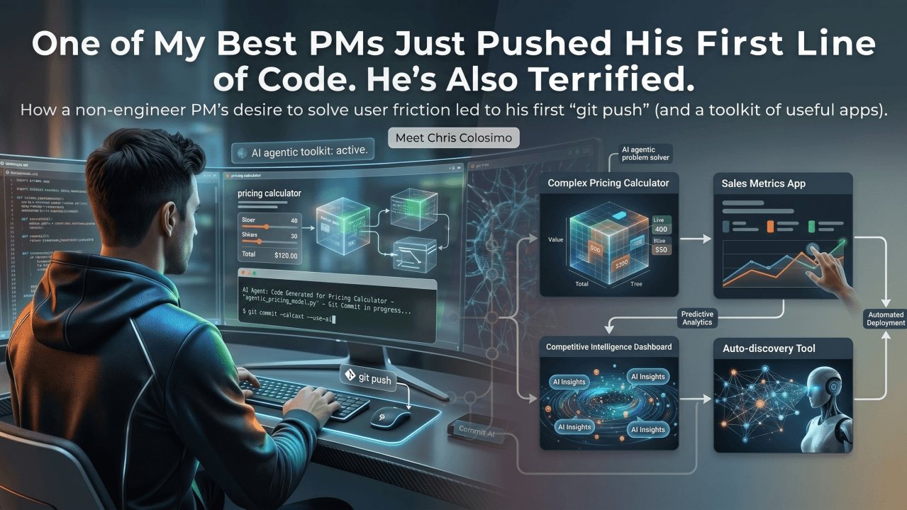 One of My Best PMs Just Pushed His First Line of Code. He’s Also Terrified