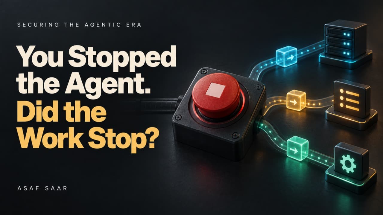 You Stopped the Agent. Did the Work Stop?